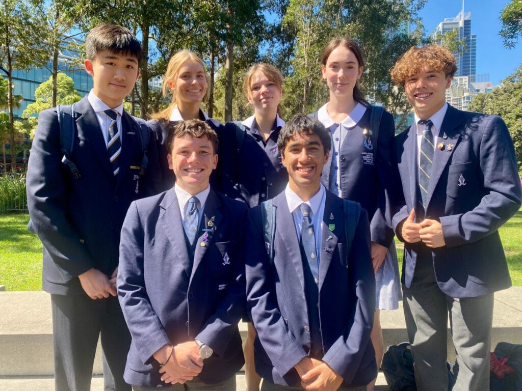 Redlands Students Attend the 2024 Halogen National Young Leaders Day