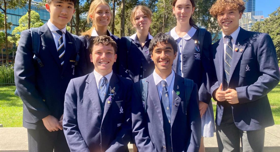 Redlands Students Attend the 2024 Halogen National Young Leaders Day