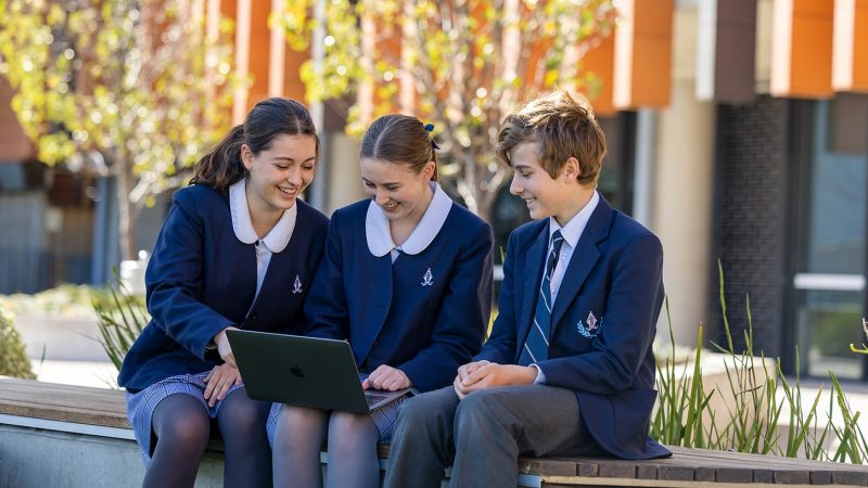 Redlands Secondary School Students Studying By Learning Hub