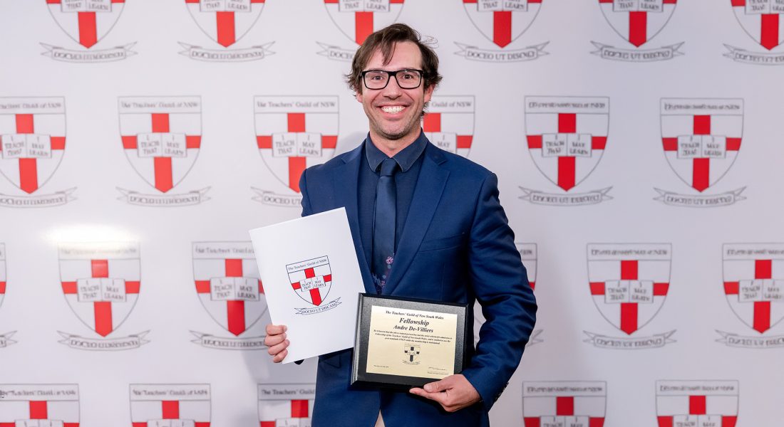Teachers' Guild of NSW Awards Success!